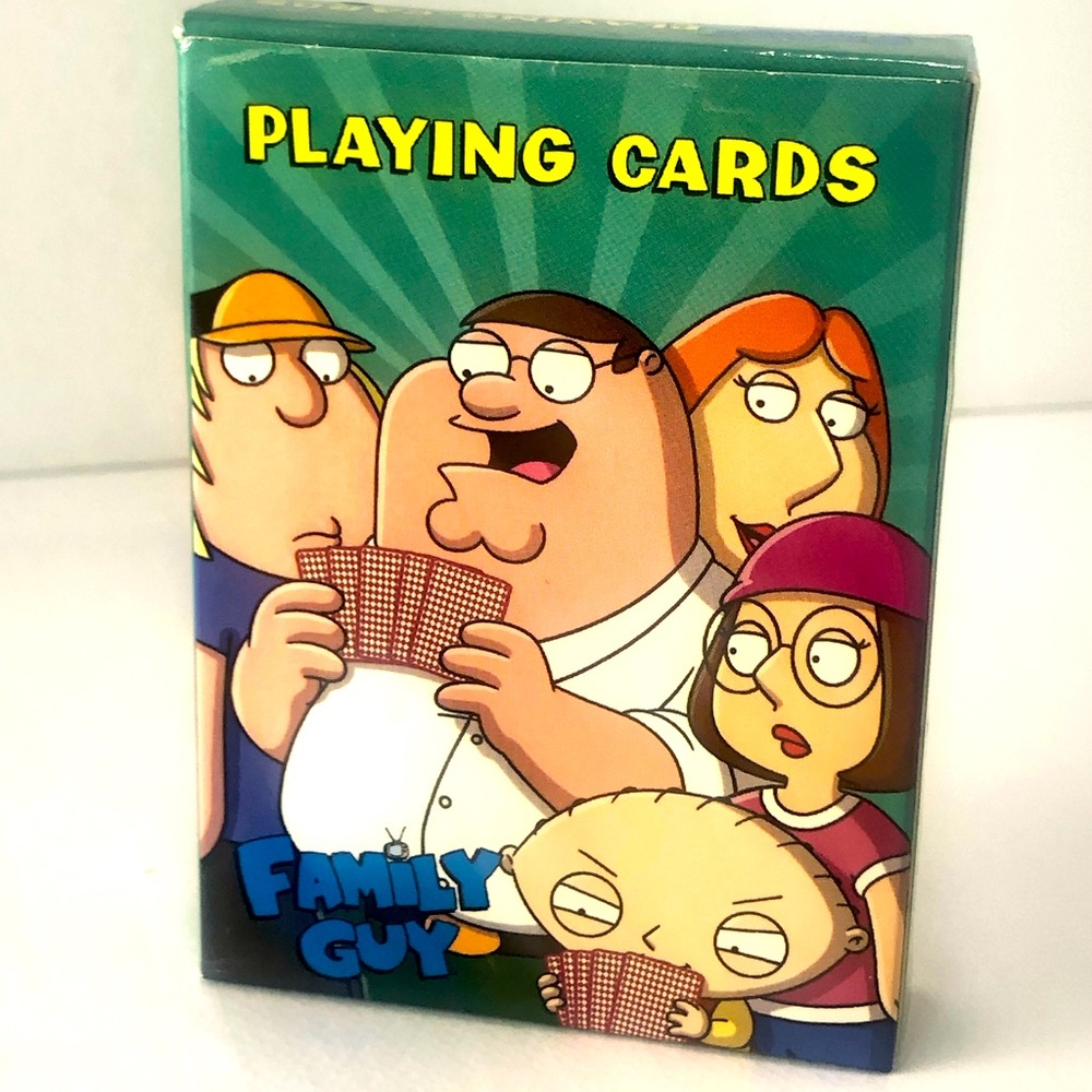 In perfect shape deck of FAMILY GUY cards. (EUC)